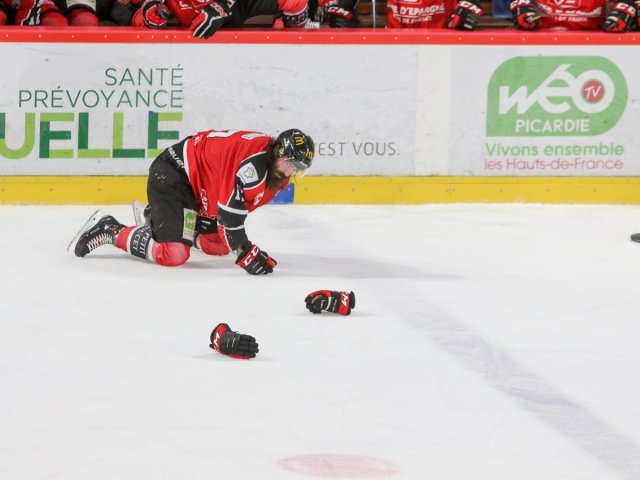 Photo hockey match Amiens  - Bordeaux le 17/11/2017