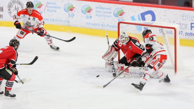 Photo hockey match Amiens  - Bordeaux le 17/11/2017