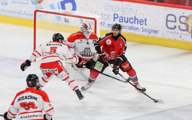 Photo hockey match Amiens  - Bordeaux le 17/11/2017