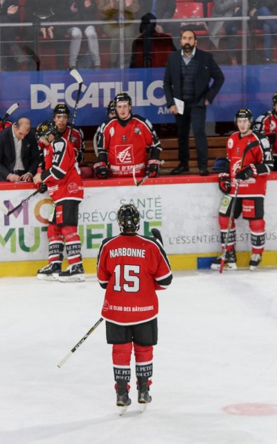 Photo hockey match Amiens  - Bordeaux le 17/11/2017