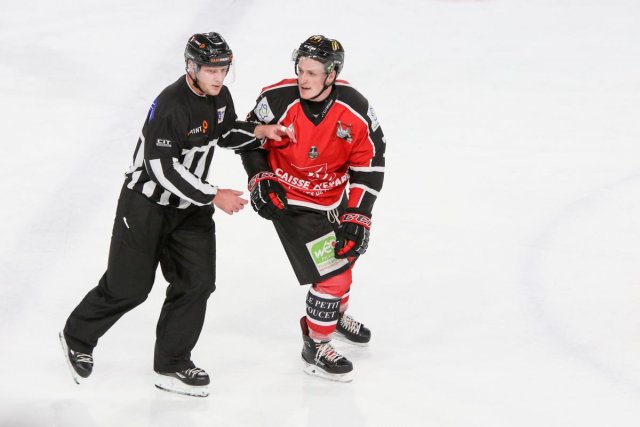 Photo hockey match Amiens  - Bordeaux le 17/11/2017