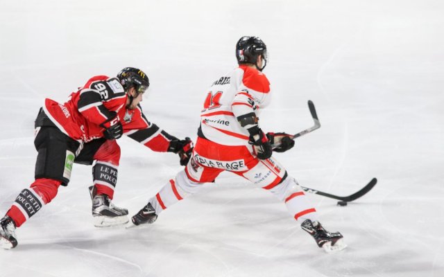 Photo hockey match Amiens  - Bordeaux le 17/11/2017