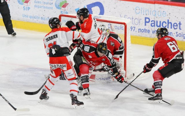 Photo hockey match Amiens  - Bordeaux le 17/11/2017