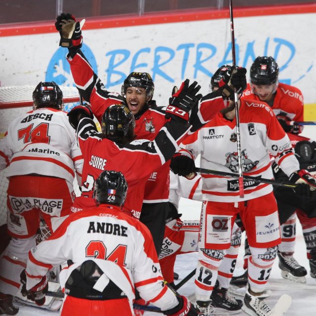 Photo hockey match Amiens  - Bordeaux le 17/11/2017