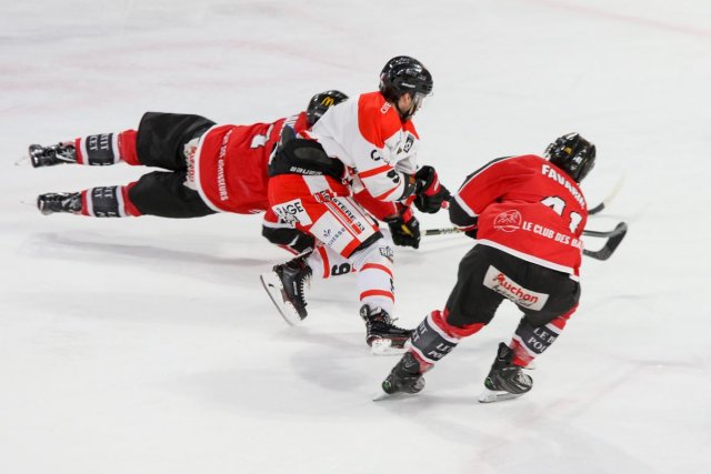 Photo hockey match Amiens  - Bordeaux le 17/11/2017