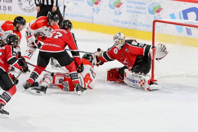 Photo hockey match Amiens  - Bordeaux le 17/11/2017