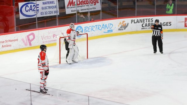 Photo hockey match Amiens  - Bordeaux le 17/11/2017