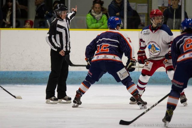 Photo hockey match Clermont-Ferrand - Vaujany le 21/11/2017
