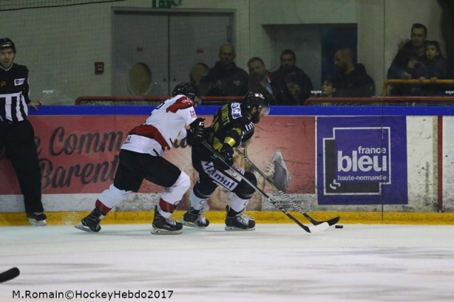 Photo hockey match Rouen - Chamonix  le 24/11/2017