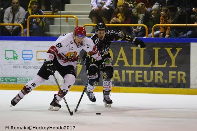 Photo hockey match Rouen - Chamonix  le 24/11/2017
