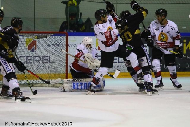 Photo hockey match Rouen - Chamonix  le 24/11/2017
