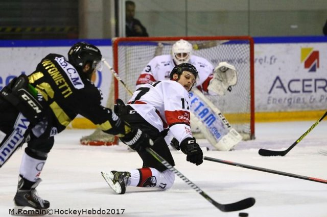 Photo hockey match Rouen - Chamonix  le 24/11/2017