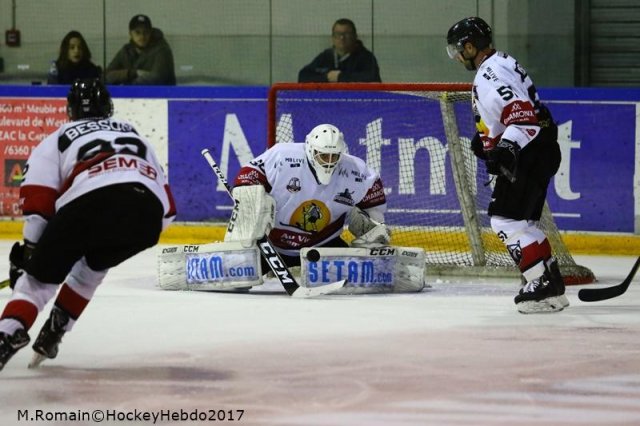 Photo hockey match Rouen - Chamonix  le 24/11/2017