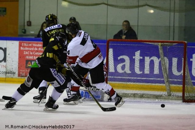 Photo hockey match Rouen - Chamonix  le 24/11/2017