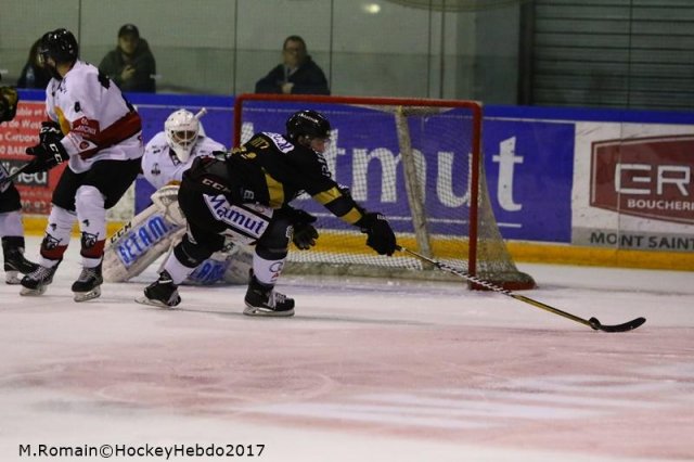 Photo hockey match Rouen - Chamonix  le 24/11/2017