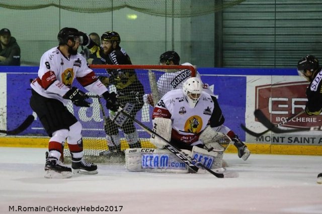 Photo hockey match Rouen - Chamonix  le 24/11/2017