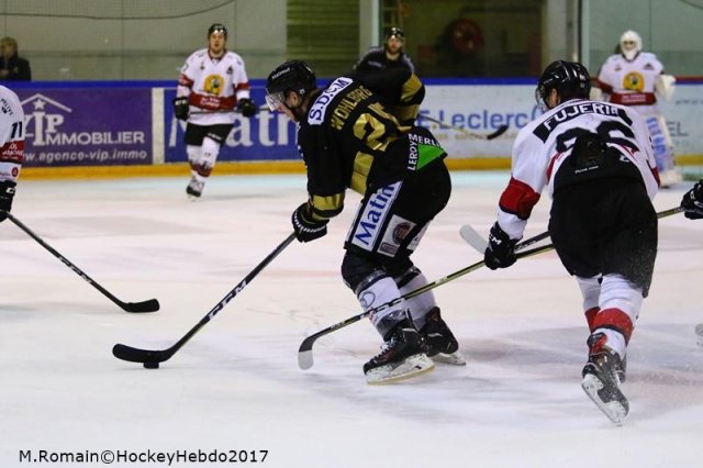Photo hockey match Rouen - Chamonix  le 24/11/2017