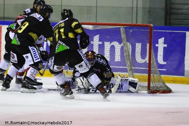 Photo hockey match Rouen - Chamonix  le 24/11/2017
