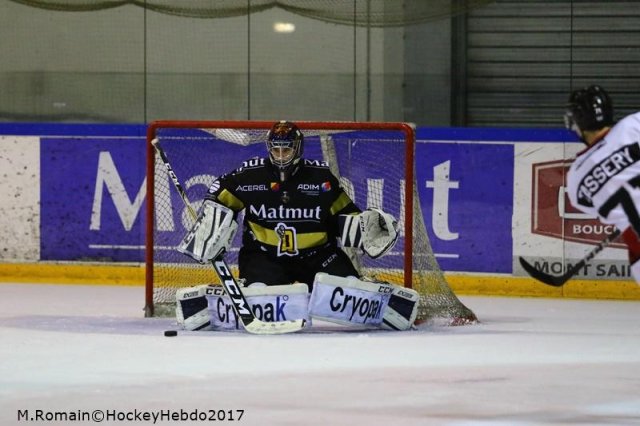 Photo hockey match Rouen - Chamonix  le 24/11/2017