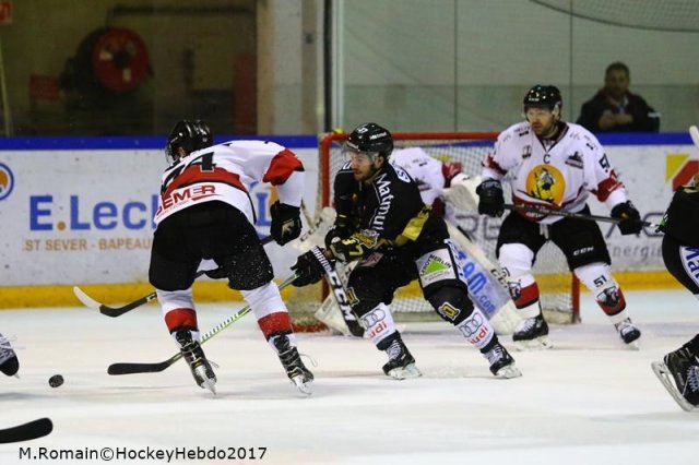 Photo hockey match Rouen - Chamonix  le 24/11/2017