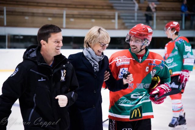 Photo hockey match Mont-Blanc - Dunkerque le 25/11/2017
