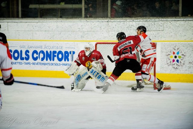 Photo hockey match Chamonix  - Bordeaux le 26/11/2017