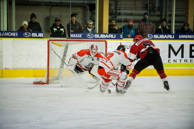 Photo hockey match Chamonix  - Bordeaux le 26/11/2017