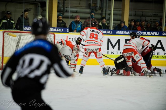 Photo hockey match Chamonix  - Bordeaux le 26/11/2017
