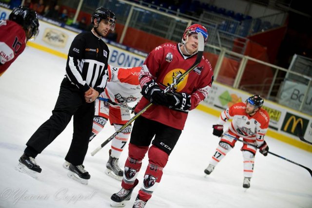 Photo hockey match Chamonix  - Bordeaux le 26/11/2017