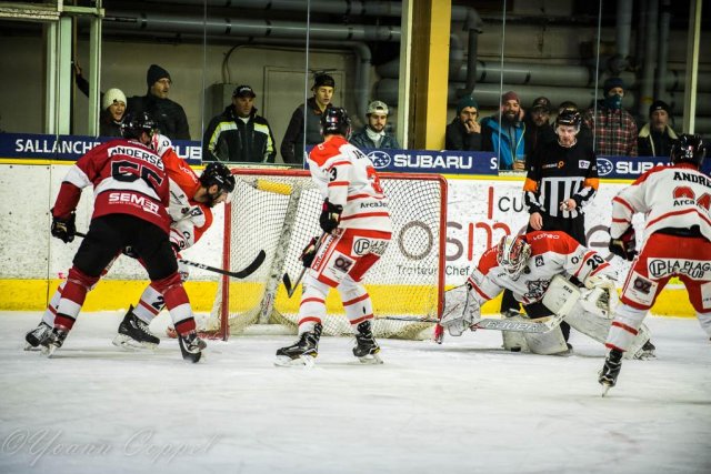 Photo hockey match Chamonix  - Bordeaux le 26/11/2017