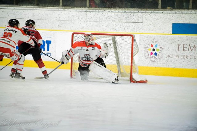 Photo hockey match Chamonix  - Bordeaux le 26/11/2017