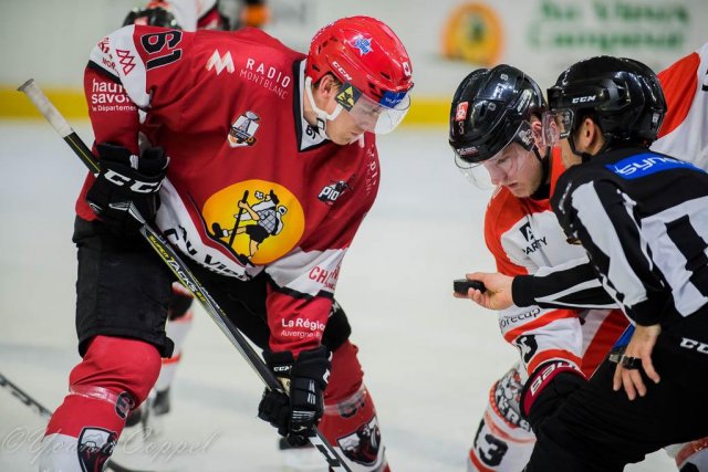 Photo hockey match Chamonix  - Bordeaux le 26/11/2017
