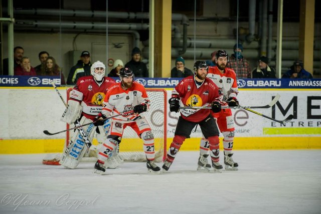 Photo hockey match Chamonix  - Bordeaux le 26/11/2017
