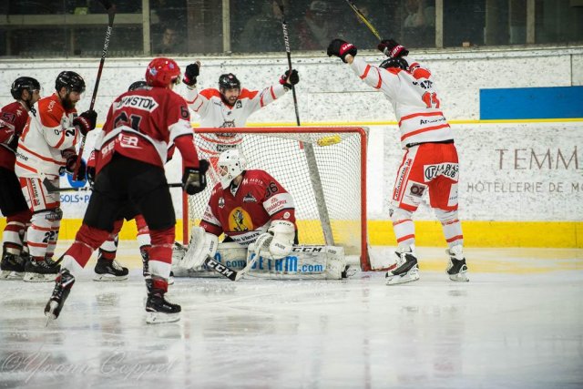 Photo hockey match Chamonix  - Bordeaux le 26/11/2017