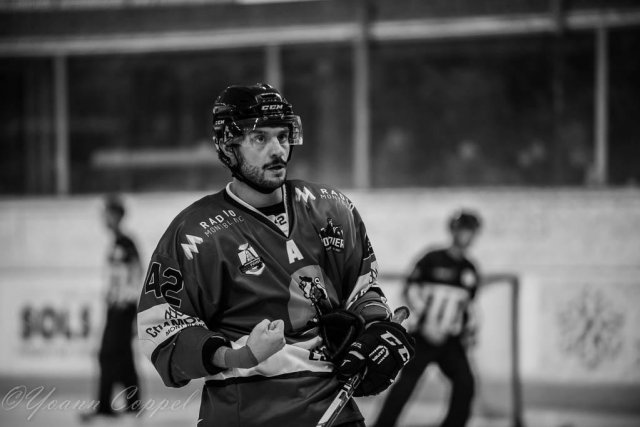 Photo hockey match Chamonix  - Bordeaux le 26/11/2017