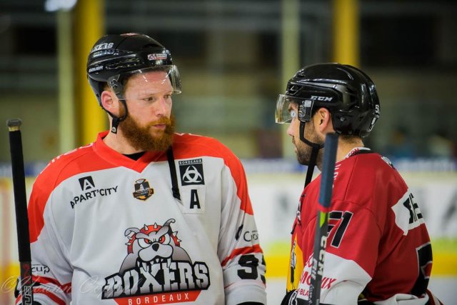 Photo hockey match Chamonix  - Bordeaux le 26/11/2017