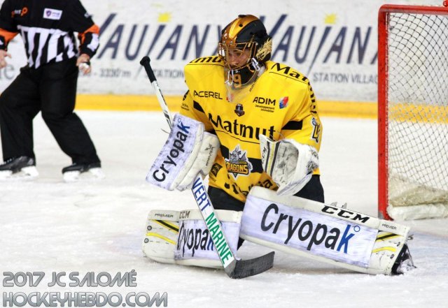 Photo hockey match Grenoble  - Rouen le 26/11/2017