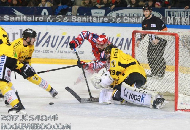 Photo hockey match Grenoble  - Rouen le 26/11/2017