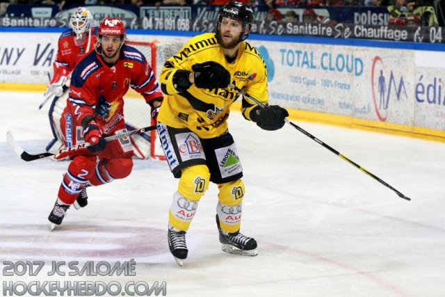 Photo hockey match Grenoble  - Rouen le 26/11/2017