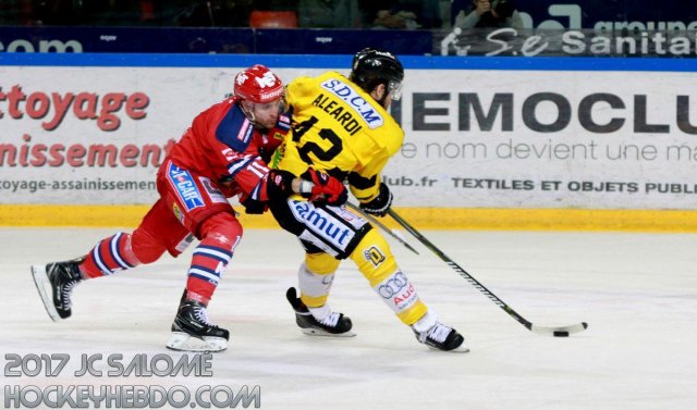 Photo hockey match Grenoble  - Rouen le 26/11/2017
