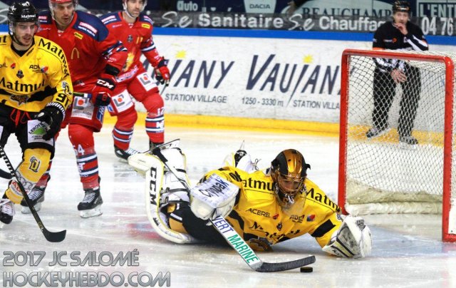 Photo hockey match Grenoble  - Rouen le 26/11/2017