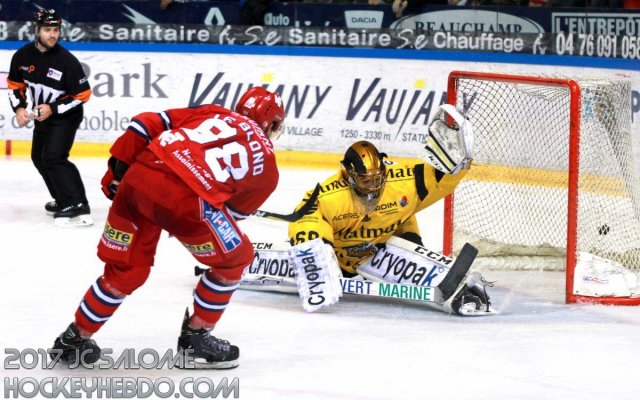 Photo hockey match Grenoble  - Rouen le 26/11/2017