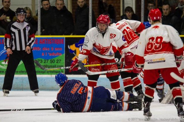 Photo hockey match Clermont-Ferrand - Valence le 25/11/2017