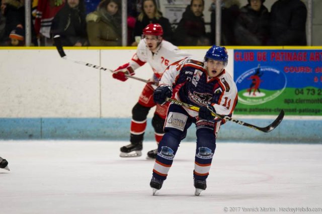 Photo hockey match Clermont-Ferrand - Valence le 25/11/2017