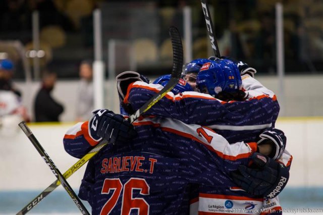 Photo hockey match Clermont-Ferrand - Valence le 25/11/2017
