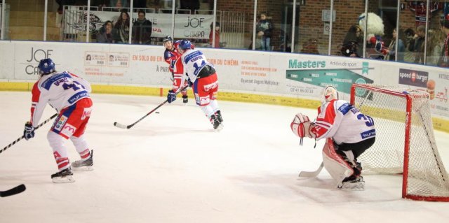 Photo hockey match Angers  - Mulhouse le 25/11/2017