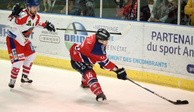 Photo hockey match Angers  - Mulhouse le 25/11/2017