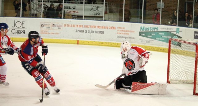 Photo hockey match Angers  - Mulhouse le 25/11/2017