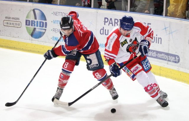 Photo hockey match Angers  - Mulhouse le 25/11/2017