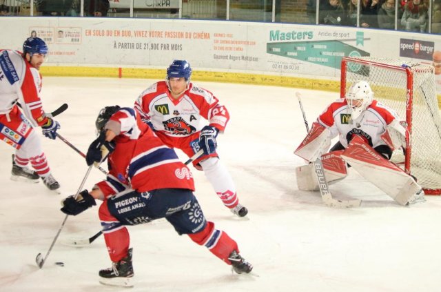 Photo hockey match Angers  - Mulhouse le 25/11/2017